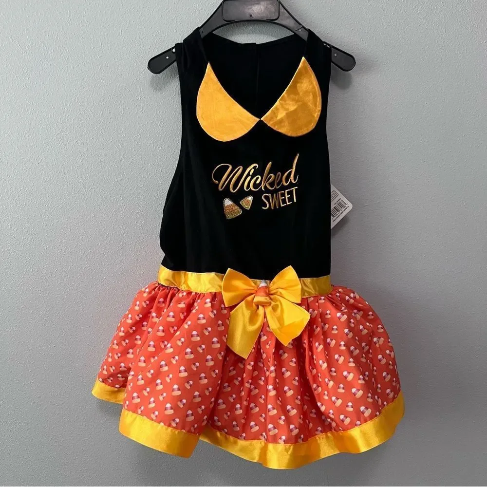 Bootique Wicked Sweet Dog Halloween Costume Size L NWT